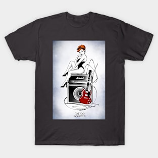 Girl with a guitar T-Shirt